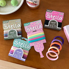 Solid Color Simple High Elastic Scunchies for Baby Girls Fashion Simple MInimalistic Hair Ties for Kids Child Hair Accessories