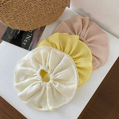 Hot Sale Women's Solid Color Large High Elastic Hair Ties Fashion Graceful Classic Stock Scrunchies Accessories for Girls Daily