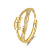 The opening is adjustable. / Knot - gold
