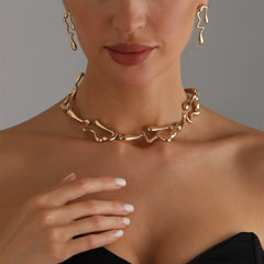 American and European Style Dainty Trendy Necklaces for Girls Elegant Stylish Retro Fine Jewellry for Women Ladies Accessories