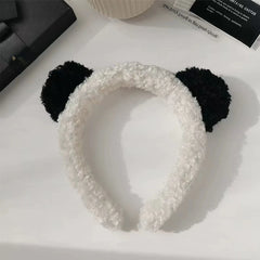 Cute Sweet Panda Cartoon Animals Head Band for Girls Fashion Stylish Kawaii Hair Band for Women Ladies Hair Accessories in Stock
