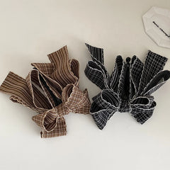 Ladies Autumn Winter New Design Bowknot Banana Clips Fashion Elegant Customized in Stock Hair Clips Accessories for Causal Use