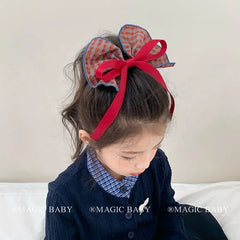 Fashion Ribbon Bowknot Polka Dot Head Band for Baby Girls Cute Sweet Hair Band for Kids Children Hair Accessories in Stock