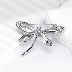 Fashion Sweet Cute Animals Dragonfly Brooches for Girls Stylish Glamorous Pins Jewelry for Women Ladies Accessories Wholesale