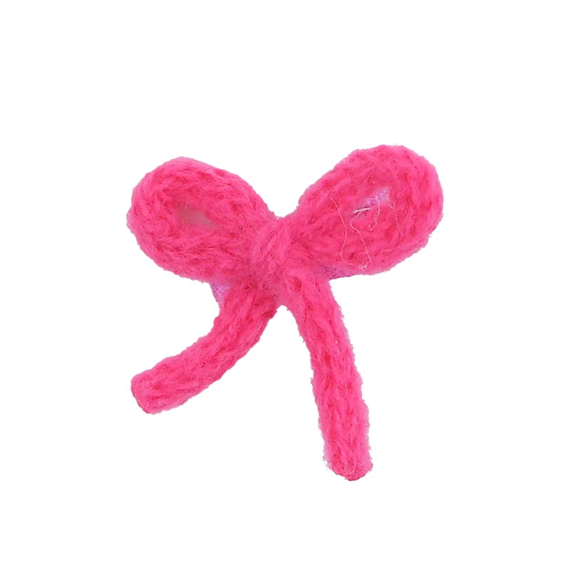 Fashion Sweet Bowknot Scrunchies for Baby Girls Cute Classic High Elastic Hair Ties for Kids Children Hair Accessories in Stock