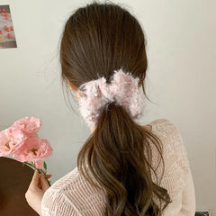 Fashion Trendy Stylish Minimalistic Scrunchies for Girls Sweet Elegant Hair Ties for Women Ladies Hair Accessories in Stock