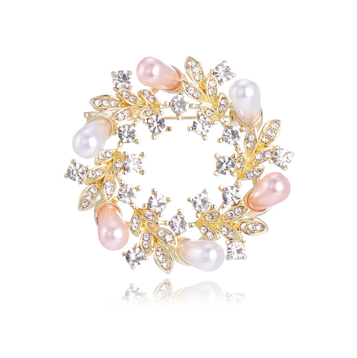 Fashion Glitter Rhinestone Sparking Brooches for Girls Glamorous Charms Pins Jewelry for Women Ladies Accessories Wholesale