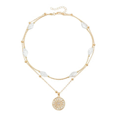 Fashion Simple Link Glitter Necklaces for Girls Minimalistic Sweet Earrings Jewellry for Women Ladies Accessories Wholesale