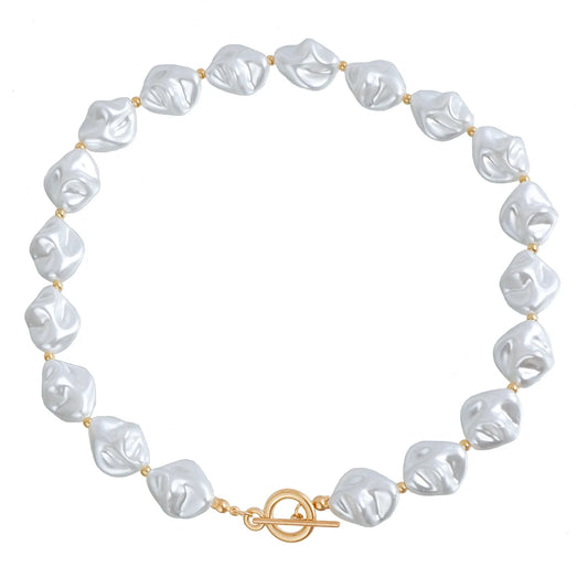 Fashion Sweet Beads Simple Necklaces for Girls Elegant Minimalistic Glamorous Bracelets Jewelry for Women Ladies Accessories