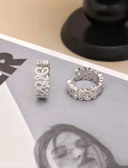 Fashion Trendy Simple Stylish Elegant Hoop Earrings for Girls Cute Sweet Glamorous Jewelry for Women Ladies Accessories Chic