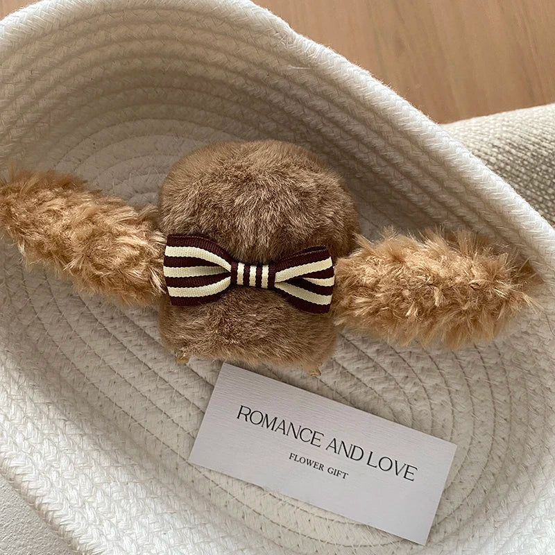 Fashion Sweet Cute Toque Blanche Hair Clips for Baby Girls Kawaii Stylish Chic Lovely Alligators for Kids Child Hair Accessories
