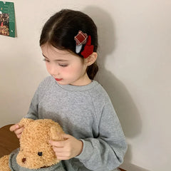 Fashion Star Elegant French Style Hair Clips for Baby Girls Sweet Cute Snap Clips for Kids Children Hair Accessories in Stock