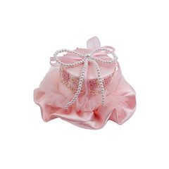 Girly Aesthetic Solid Color Imitation Pearl Bowknot Alligator Clips Headbands Sweet Fashion in Stock Hairband Clips Accessories