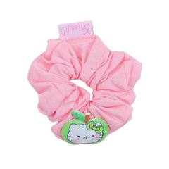 Fashion Cute Animals Kitty Cat Scrunchies for Baby Girls Solid Color Trendy Hair Tie for Kids Children Hair Accessories in Stock