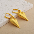 All-gold brushed heart