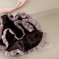 Female 2025 Hot Sale Autumn Winter Thick Thin Hair Scrunchies Fashion Elegant in Stock Ponytail Holder Hair Ties Accessories