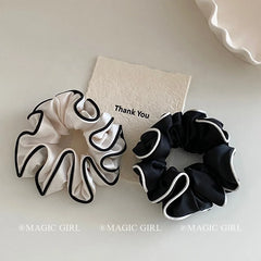 Simple Luxurious Elegant Scrunchies for Girls Fashion Chic French Style Hair Ties for Women Ladies Hair Accessories in Stock