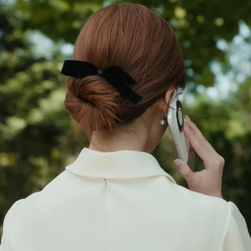 Girls Winter Autumn Velvet Solid Colored Minimalistic Hair Clips Fashion Chic Classic Wholesale in Stock Barrette Accessories
