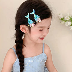 Sweet Luxurious Lustrous Glitter Cartoon Hair Clips for Baby Girls Sparkle Alligators for Kids Children Hair Accessories Stylish