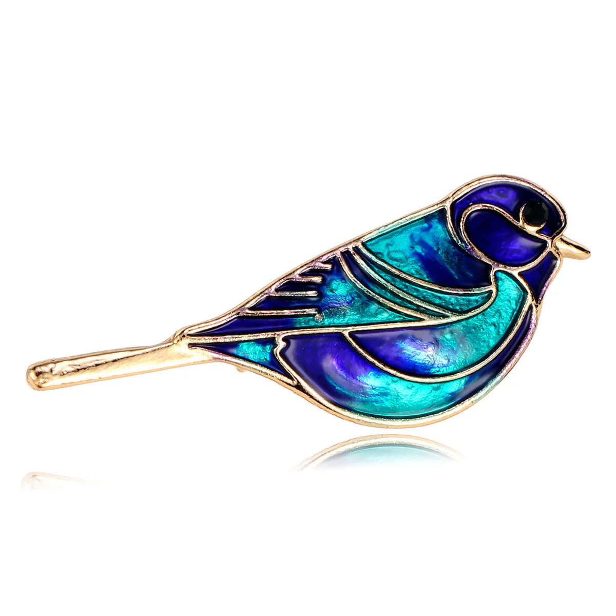 Fashion Trendy Lustrous Animals Birds Sweet Brooches for Girls Elegant Stylish Pins Jewelry for Women Ladies Accessories Chic