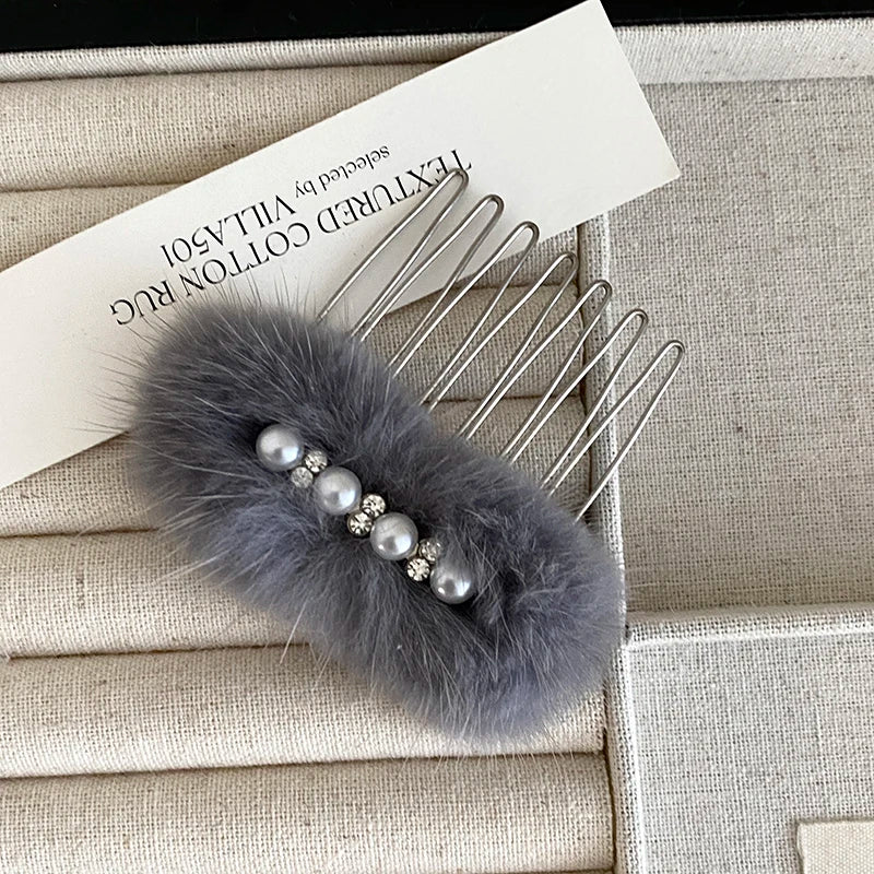 Fashion Elegant Comb Simple Hair Clips for Girls Sweet French Style for Women Ladies Hair Accessories Chinese Supplier in Stock