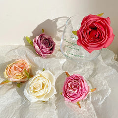 Fashionable Chic Hair Clips for Women Sweet Flower & Alligator Hair Accessories Elegant Alloy & Fabric for Girls & Ladies