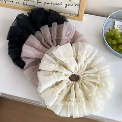 French Style Elegant Skirt-shaped Scrunchies for Girls Oversized Summer Fairy Style Hair Ties Adorable Women's Hair Accessories