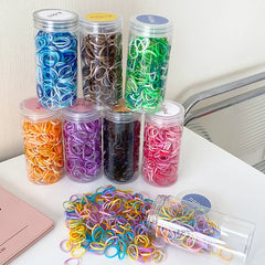 Fashionable Durable High Elastic Sweet Scrunchies Minimalistic Trendy Hair Ties for Baby Girls Kids Children Hair Accessories