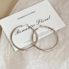 Fashion Trendy Elegant Stylish Hoop Earrings for Girls Cute Sweet Jewelry for Women Ladies Accessories Chinese Supplier Chic