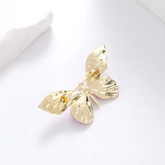 Fashion Glitter Glamorous Butterfly Sweet Brooches for Girls Stylish Fairy Pins Jewelry for Women Ladies Accessories Wholesale