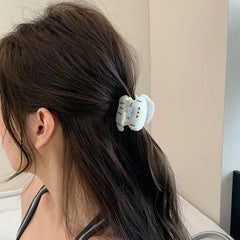Brand New Cute Dog Shaped Hair Claw Clips for Girls Kids Acetate Bowknot Sweet Fashion Haarspange for Women Hair Accessories