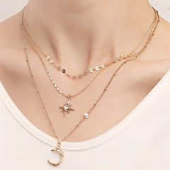 Fashion Elegant Layered Wearing Sweater Chains for Girls Stylish Graceful Jewelry for Women Ladies Accessories Daily Wholesale