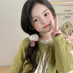 2025 Kids' Cartoon Animal Hair Ties Cute Wholesale Stock Scrunchies Accessories for Children's Daily Wear Hot Sale Fashion