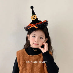Halloween Headband for Kids Pumpkin  Skull  Spooky Cute Hairband Children Costume Party Hair Accessories Trick or Treat Fun Gift