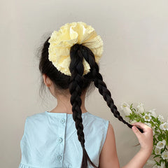 Kids Solid Color Multiple Layer Ponytail Holder Sweet Candy Color Fashion Wholesale in Stock Hair Ties Accessories for Children