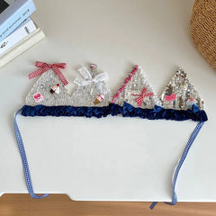 Fashion Luxurious Glitter Sparkle Head Band for Baby Girls Birthday Bowknot Sweet Hair Band for Kids Children Hair Accessories