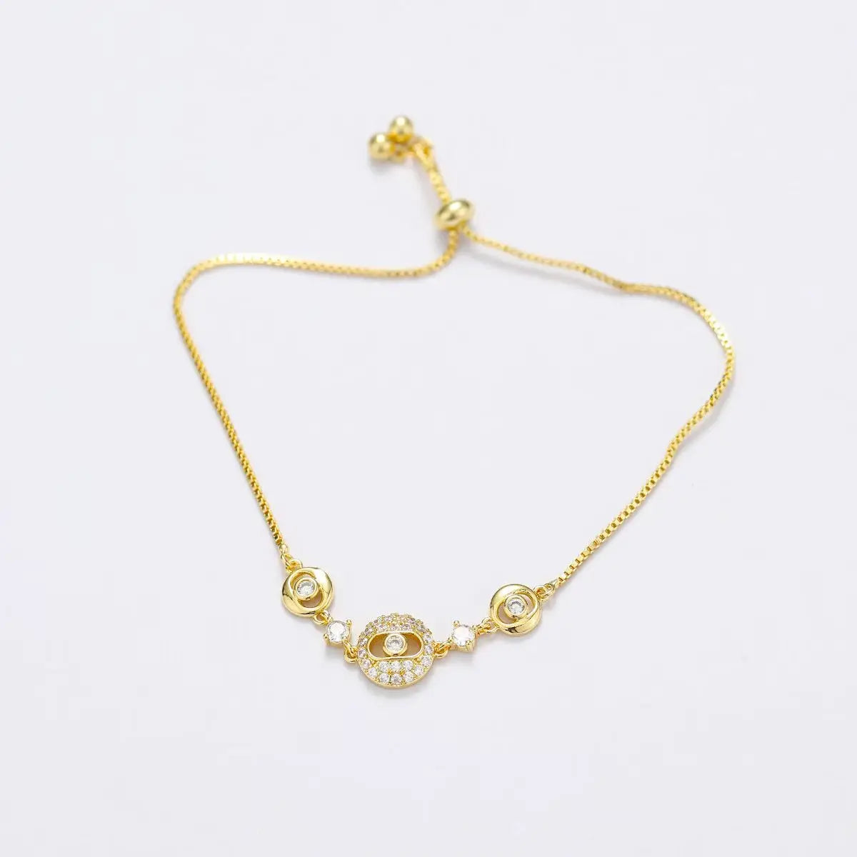 Female Yellow Slim Chain Simple Necklace Fashion Trendy Glitter Sparking Lightweight Customized Bulk Order Jewelry Accessories