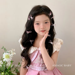 Minimalistic Cute Bowknot Hair Clips for Baby Girls Chic Alligator Kids Hair Accessories 5cm Size Sweet Fashion Accessory