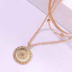 Fashion Simple Sweet Trendy Necklaces for Girls Minimalistic Layered Wearing Jewellry for Women Ladies Accessories Wholesale