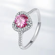 The opening is adjustable. / Pink