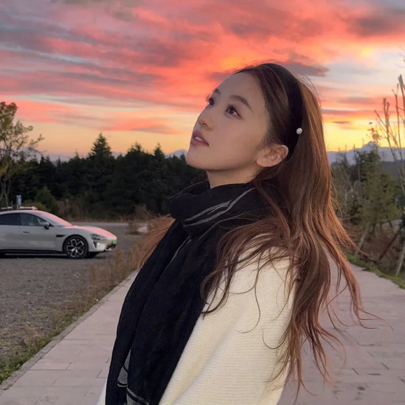 Fashion Trendy Simple Solid Color Head Band for Girls Vintage Classic Hair Band for Women Ladies Hair Accessories in Stock