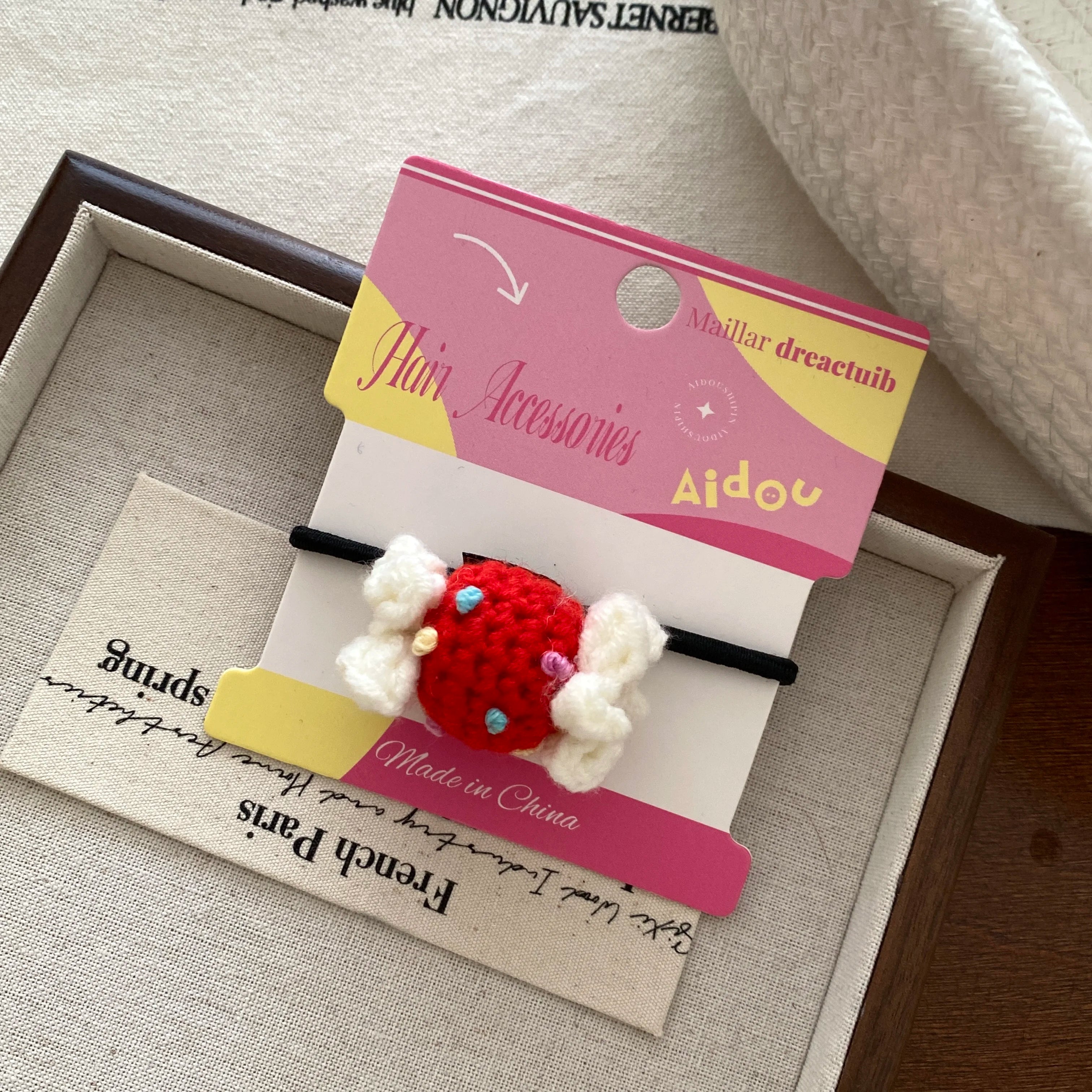 Fashion Sweet Candy Cute Scrunchies for Baby Girls Elegant Kawaii Hair Ties for Kids Children Hair Accessories Chic in Stock