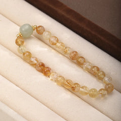 Women Brown Beige Beads Bracelet Factory Price Low MOQ Bulk in Stock Charms Fashion Elegant Vintage Jewelry for Female Daily