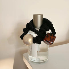 Classic High Elastic Elegant Simple Scunchies for Girls Fashion Minimalistic Stylish Hair Ties for Women Ladies Hair Accessories