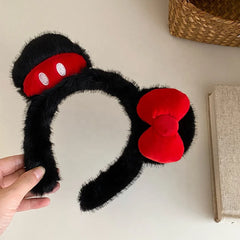 Cute Sweet Fluffy Hairband for Baby Girls Bowknot Cartoon Head Band for Kids Children Hair Accessories Chinese Suppliers