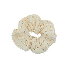 Female Solid Color Large Elastic Ponytail Holder Scrunchies Elegant Fashion Wholesale in Stock Hair Ties Accessories for Women