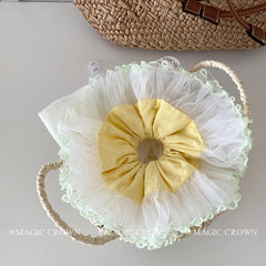 Women Hair Ties Fabric Durable Elastic Customized in Stock Scrunchies Girly Aesthetic Stunning Hair Accessories for Daily Use