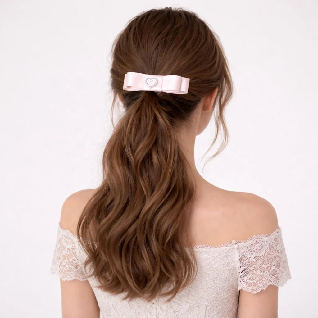 Fashion Sweet Feather Cute Hair Clips for Girls Trendy Elegant Alligator Head Band for Women Ladies Hair Accessories in Stock