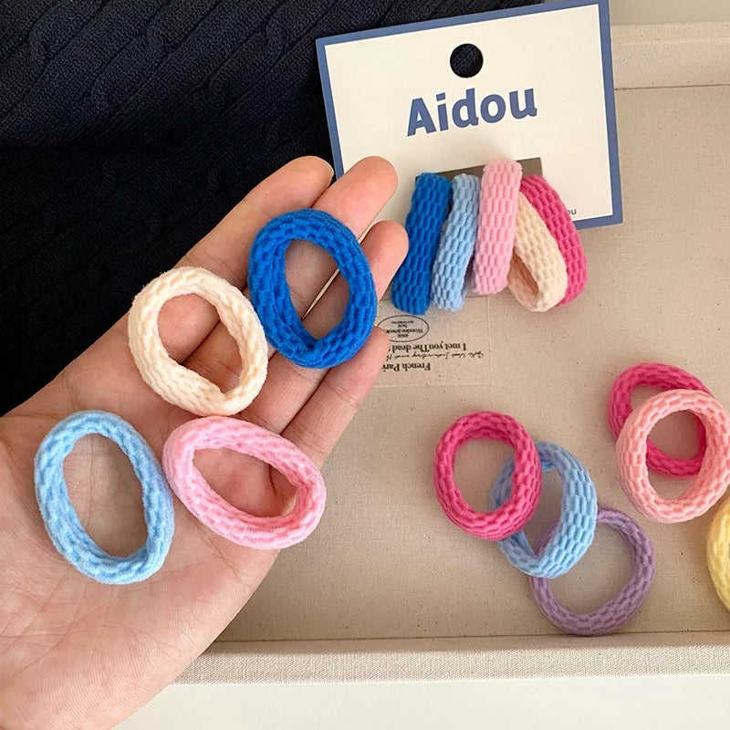 Simple Fashion Sweet High Elastic Scrunchies for Baby Girls Cute Hair Ties for Kids Children Hair Accessories Chinese Suppliers