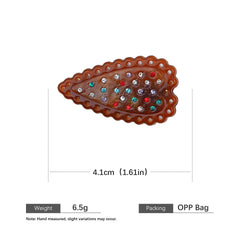 Sweet Cute Heart Shaped Hair Clips for Girls Dot Graceful Elegant Allifgators for Women Ladies Hair Accessories Trendy Stylish